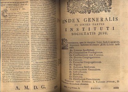 Institutum Societatis Jesu, Auctoritate Congregationis Generalis XVIII. Meliorem in ordinem digestum, auctum, et recusum.