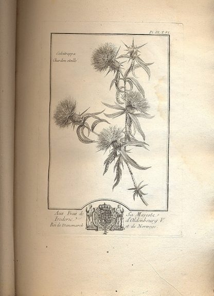 Histoire universelle du regne vegetal,... Distribution des planches du traite historique des plantes de Lorraine.