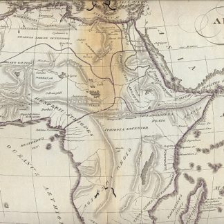 Carta geografica - Africa antiqua.