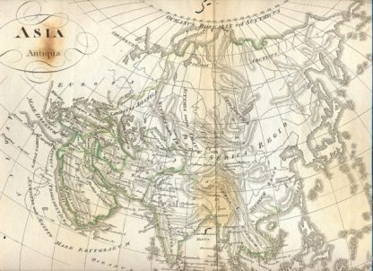 Carta geografica - Asia antiqua.