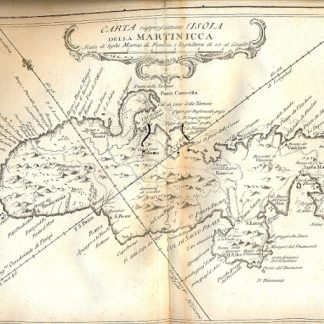 Atlante dell'America contenente le migliori carte geografiche: Carta rappresentante l'Isola della Martinicca.