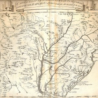 Atlante dell'America contenente le migliori carte geografiche: Carta esatta rappresentante il corso del fiume Paraguay ed i paesi ad esso vicini.