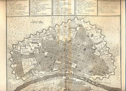 Atlante dell'America contenente le migliori carte geografiche: Piano scenografico della città dei Re o sia di Lima capitale del Regno del Perù.