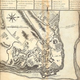 Atlante dell'America contenente le migliori carte geografiche: Piano della città di Quebec.