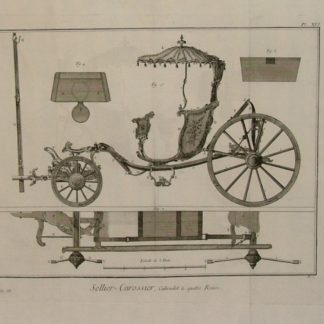 Sellier - Carossier, cabriolet a quatre roues.