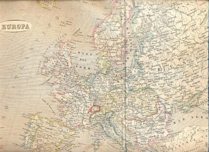 Carte geografiche tratte dall'Atlante di Geografia Universale Cronologico, Storico, Statistico e Letterario di Francesco Pagnoni.