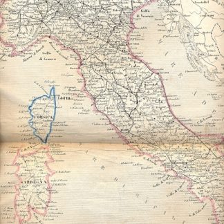 Carte geografiche tratte dall'Atlante di Geografia Universale Cronologico, Storico, Statistico e Letterario di Francesco Pagnoni.
