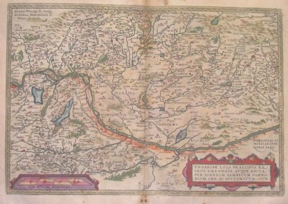 Ungariae loca praecipua recens emendata atque edita, per Ioannem Sambucum Pannonium, Imp. M. Historicum, 1579.