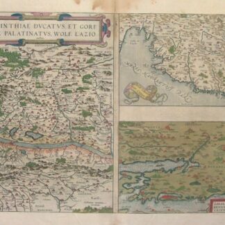 Carinthiae ducatus, et Goritiae Palatinatus, Wolf. Lazio. Zarae, et Sebenici descriptio.