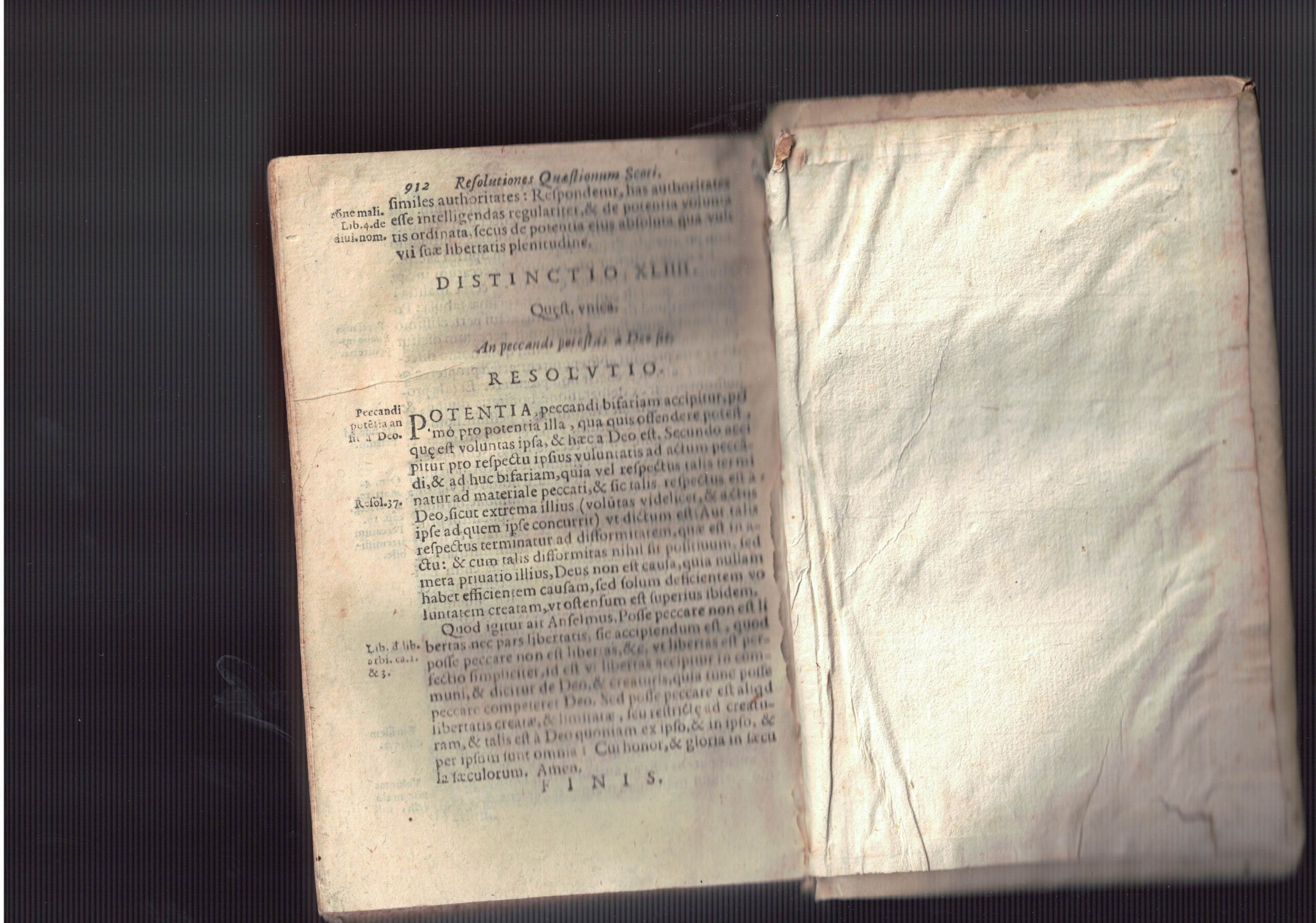F. Ioannis Duns Scoti Ordinis Minorum, Sacrae Theologiae Doctoris Subtilissimi, et omnium scholasticorum acutissimi perutiles quastiones. In librum secundum sententiarum, & quodlibertales, oum collationibus, atque resolutionibus fidelissime recognitae, expurgatae, adnotationibus exornatae, ac pristino candori restitutae. - immagine 2