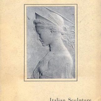 Catalogue of an exhibition of italian gothic and early renaissance sculpures.