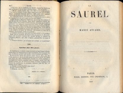 Adele de Senange - Pour ne pas etre treize - Danae - La Saurel - Le Louis d'Or.