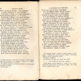 I poemetti di Vincenzo Monti. Annotati dal Sac. Dott. Giovanni Francesia.