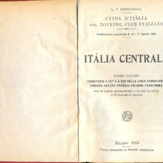 Italia centrale ( Guida del T.C.I.)