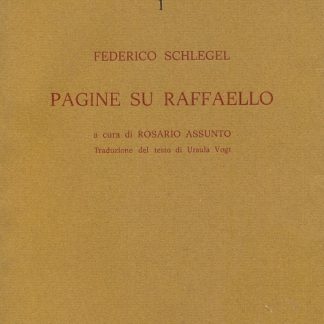 Pagine su Raffaello. Collana di studi e testi, N. 1.