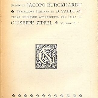 La civiltà del Rinascimento in Italia.