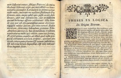 Ignatio Rotario Sanseverinose suasque ex universa philosophia. Selectas propositiones publice propugnandas in scholis canobianis societatis Jesu D. Franciscus Pertnati.