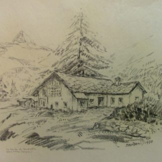 La baita di Ida sopra Lillaz (Cogne).