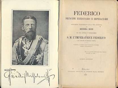 Federico principe ereditario e imperatore.