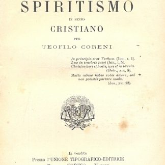 Lo spiritismo in senso cristiano.
