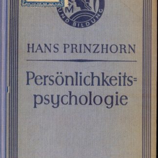 Personlichkeitspsychologie.