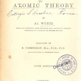 The atomic theory.