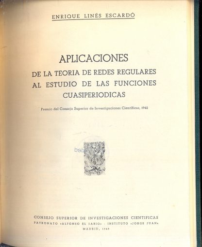 Aplicaciones de la teoria de redes regulares al estudio de las funciones cuasiperiodicas.