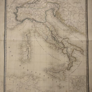 Italie ancienne (Atlas de Géographie ancienne et moderne adopté pour le Bibliotheques Militaures).