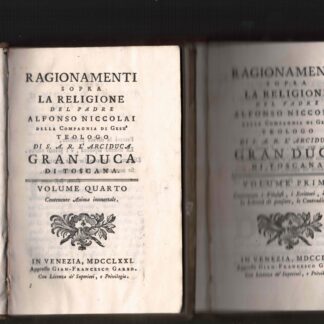 Ragionamenti sopra la Religione.