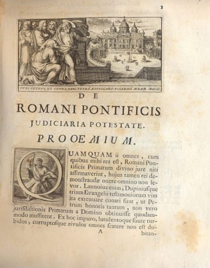 De Romani Pontificis judiciaria potestate. Tomus primus.