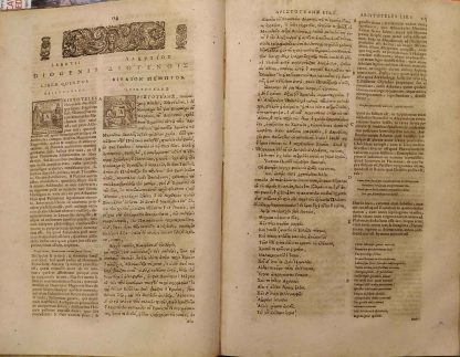 Laertiou Diogenous peri bion dogmaton kai apophthegmaton ton en philosophia eudokimesanton biblia I. De Vitis Dogmatis et Apophtegmatis Eourum qui in Philosophia Claruerunt; Libri X. Thoma Aldobrandino Interprete, Cum Annotationibus ejusdem. Quibus accesserunt Annotationes H. Stephani, & Utriusque Casauboni Cum uberimis Aegidii Managii observationibus.