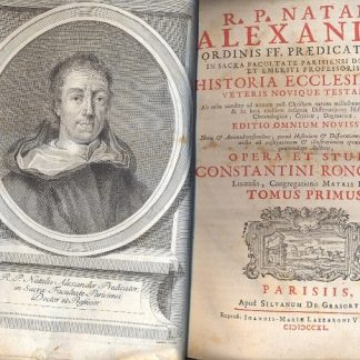 Historia ecclesiastica, Veteris Novique Testamenti. Ab orbe condito ad annum post Christum natum millesimum sexcentesimum, & in loca ejusdem insignia Dissertationes Historicae, Chronologicae, Criticae, Dogmaticae. Notis & Animadversionibus, quoad Historiam & Dissertationes novi Testamenti, aucta ad castigationem & illustrationem opinionum quarumdam Auctoris, opera et studio Constantini Roncaglia.