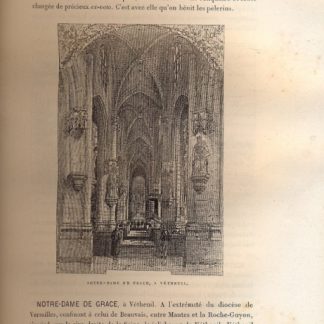 Histoire illustree des Pelerinages Francais de la Tres Sainte Vierge publiee sous le patronage des RR. PP. Augustins de l'Assomption. Ouvrage enrichi de quatre cent cinquante dessins inedits par M. Hubert Clerget et accompagne de vingt cartes de pelerinages de la Tres Sainte Vierge en France.