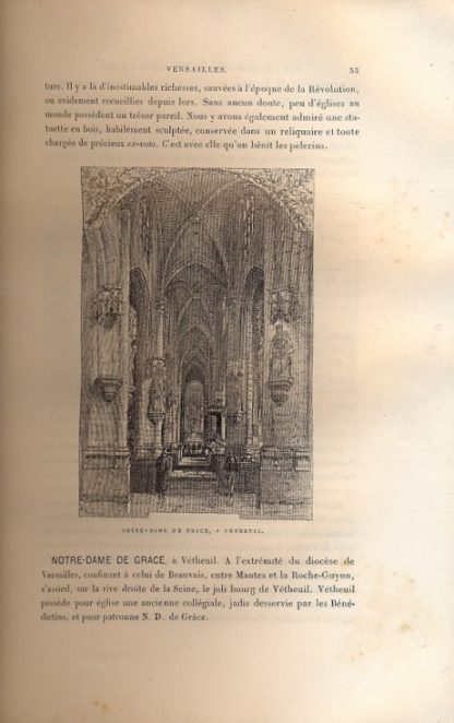 Histoire illustree des Pelerinages Francais de la Tres Sainte Vierge publiee sous le patronage des RR. PP. Augustins de l'Assomption. Ouvrage enrichi de quatre cent cinquante dessins inedits par M. Hubert Clerget et accompagne de vingt cartes de pelerinages de la Tres Sainte Vierge en France.