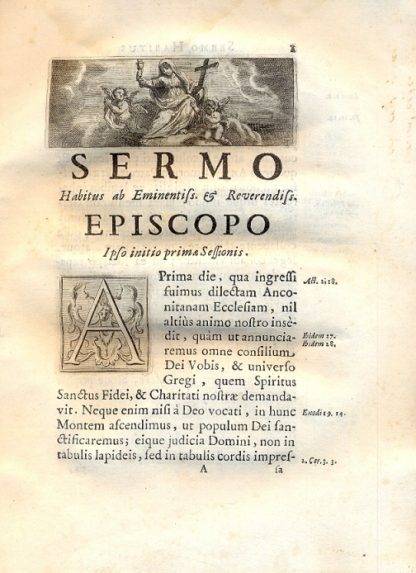 Synodus Anconitana Ab Eminentissimo, & Reverendissimo Dno D. Joanne Baptista Tit. S. Mariae in Aracoeli S. R. E. Presbytero Cardinali Bussio.