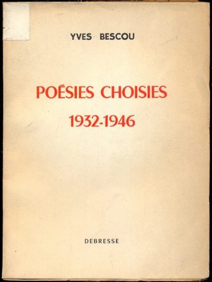 Poesies Choises (1932-1946).