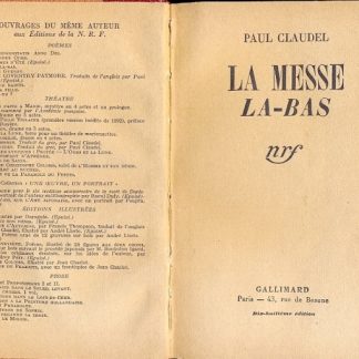 La Messe La-Bas.