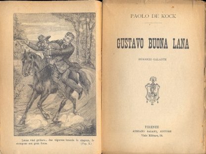 Gustavo Buona Lana. Romanzo galante.