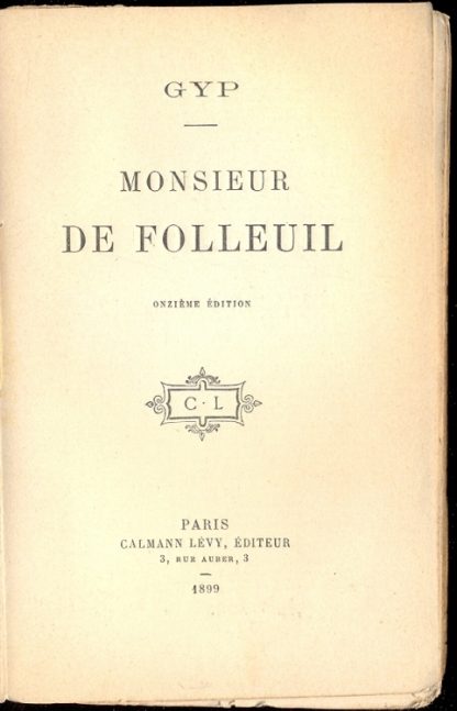 Monsieur de folleuil.