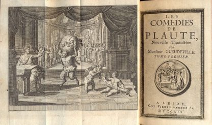 Les comedies. Nouvelle Traduction par Mons. Gueudeville. Divisées en dix tomes.