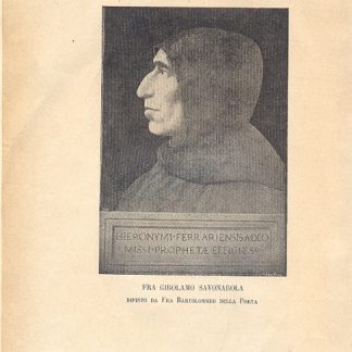 Il vero Savonarola e il Savonarola di L. Pastor.