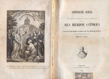 Conferenze serali tra un parroco di campagna e alcuni suoi popolani intorno alla Religione Cattolica.