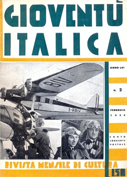 Gioventù italica. Rivista mensile di cultura.