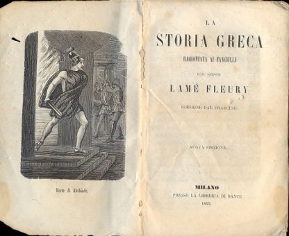 La storia greca raccontata ai fanciulli.