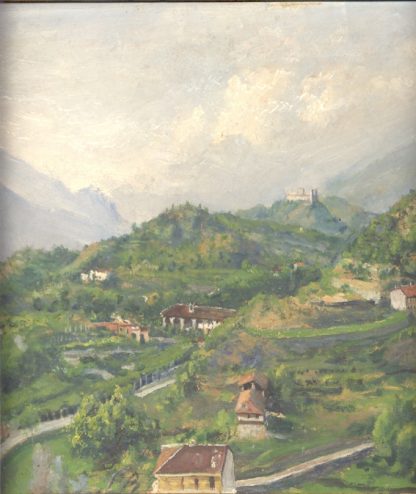 Paesaggio di collina (Montalto Dora - Torino).