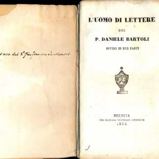 L'uomo di lettere.