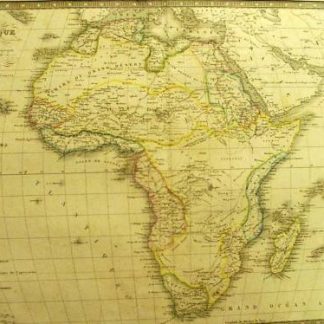 Afrique (Atlas de Géographie ancienne et moderne adopté pour le Bibliotheques Militaures).