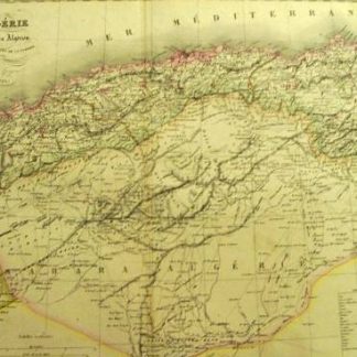 Algérie (Atlas de Géographie ancienne et moderne adopté pour le Bibliotheques Militaures).