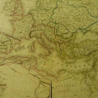 L'Empire Romain depuis Constantin jusq'à la fin du 4° Siecle (Atlas de Géographie ancienne et moderne adopté pour le Bibliotheques Militaures).
