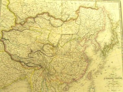 Empire Chinois (Atlas de Géographie ancienne et moderne adopté pour le Bibliotheques Militaures).